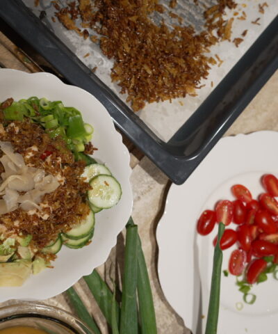 Crispy Rice Cucumber Salad | Recipe
